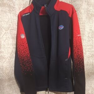 Reebok Blue and Red Performance Jacket Dynamic Design